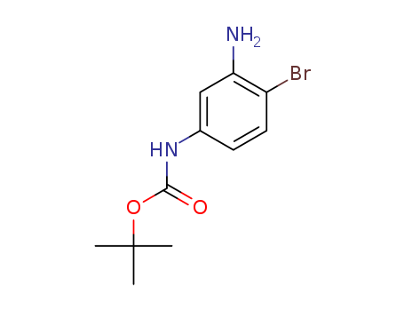 2-Amino-4-Boc-amino-phenylbromide