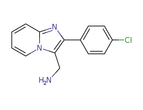 C-[2-(4-CHLORO-PHENYL)-IMIDAZO[1,2-A]PYRIDIN-3-YL]METHYLAMINE