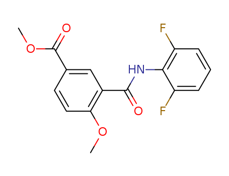 Methyl 3-(2,6-difluorophenylcarbamoyl)-4-methoxybenzoate
