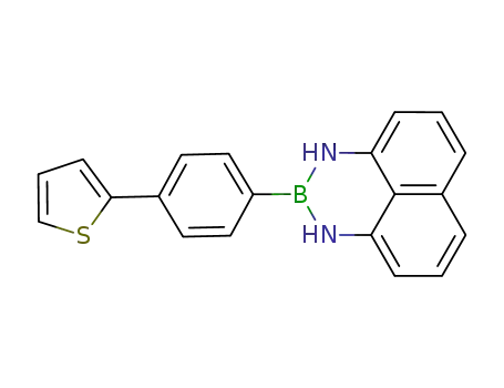 4-(2,3-dihydro-1H-naphtho[1,8-de]-1,3,2-diazaborinyl)-(2-thiophenyl)benzene