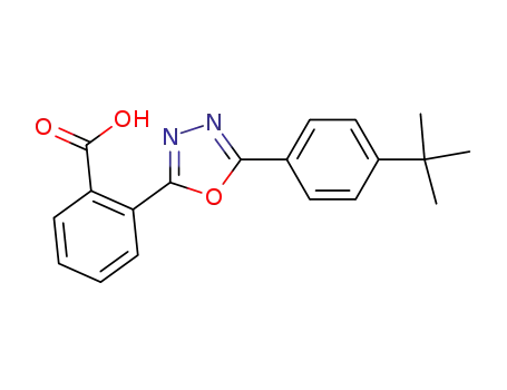 2-[5-(4-t-butylphenyl)-1,3,4-oxadiazol-2-yl]benzoic acid