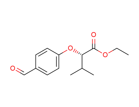 (S)-ethyl 2-(4-formylphenoxy)-3-methylbutanoate