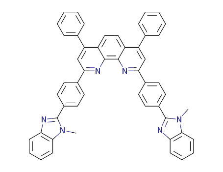 2,9-Bis[4-(1-methyl-1H-benzimidazol-2-yl)phenyl]-4,7-diphenyl-1,10-phenanthroline