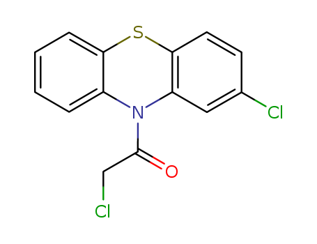 Ethanone,2-chloro-1-(2-chloro-10H-phenothiazin-10-yl)- cas  16189-69-8