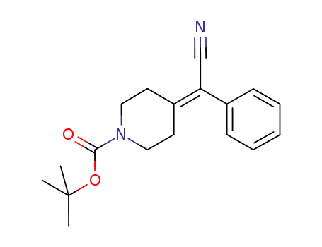 tert-butyl 4-(cyano(phenyl)Methylene)piperidine-1-carboxylate