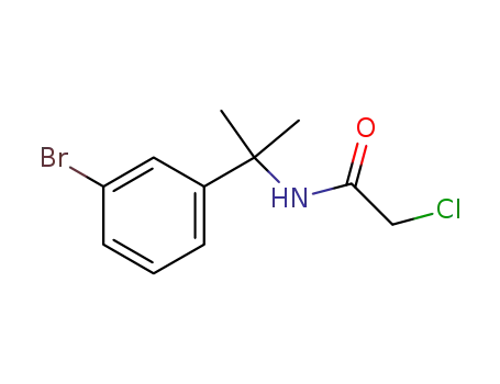 N-(2-(3-bromophenyl)propan-2-yl)-2-chloroacetamide