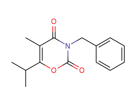 3-benzyl-6-isopropyl-5-methyl-1,3-oxazine-2,4-dione