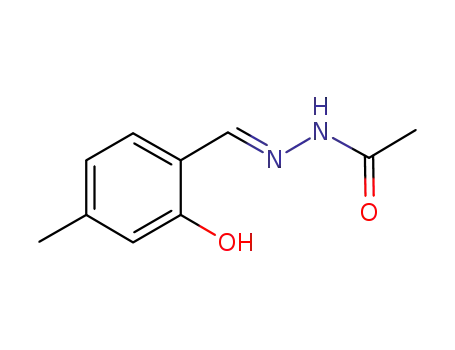 (E)-N'-(2-hydroxy-4-methylbenzylidene)acetohydrazide
