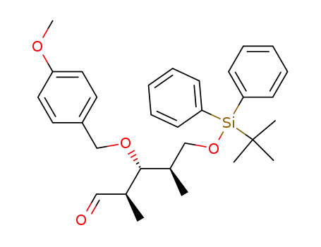 (2R,3R,4R)-5-(tert-butyldiphenylsilyloxy)-3-(4-methoxybenzyloxy)-2,4-dimethylpentanal