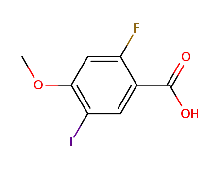 벤조산, 2-플루오로-5-요오도-4-메톡시-