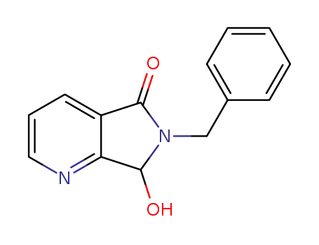 6-benzyl-6,7-dihydro-7-hydroxypyrrolo<3,4-b>pyridin-5-one