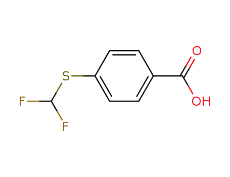 4-[(Difluoromethyl)sulfanyl]benzoic acid