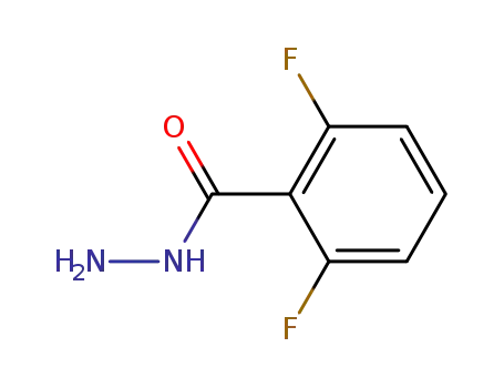 Molecular Structure of 172935-91-0 (2,6-Difluorobenzoyl hydrazine)