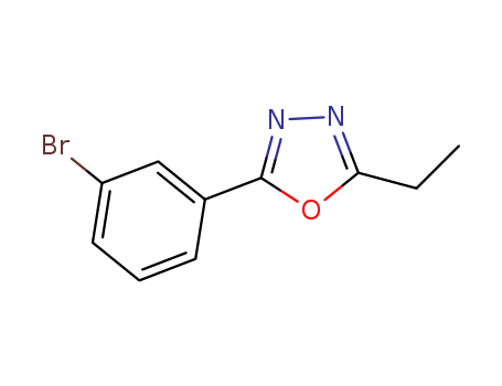 2-(3-Bromo-phenyl)-5-ethyl-[1,3,4]oxadiazole