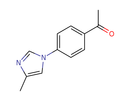 Ethanone,1-[4-(4-methyl-1H-imidazol-1-yl)phenyl]-