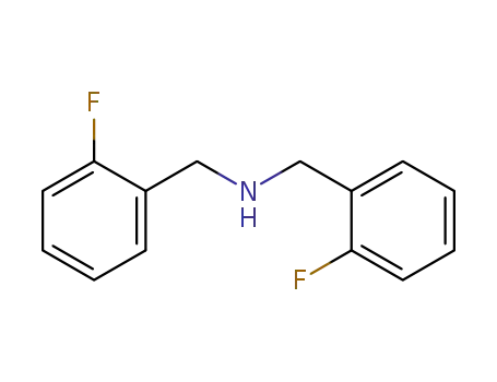 Molecular Structure of 823188-83-6 (Bis(2-fluorobenzyl)aMine, 97%)