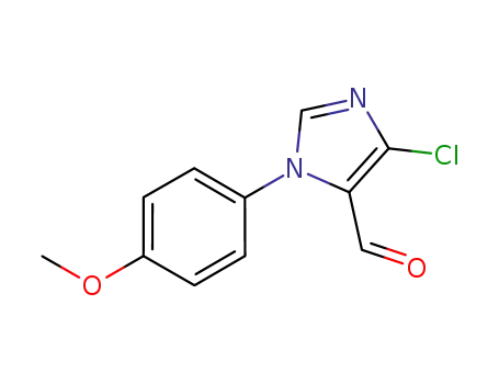 1-(4-methoxyphenyl)-4-chloro-1H-imidazole-5-carbaldehyde
