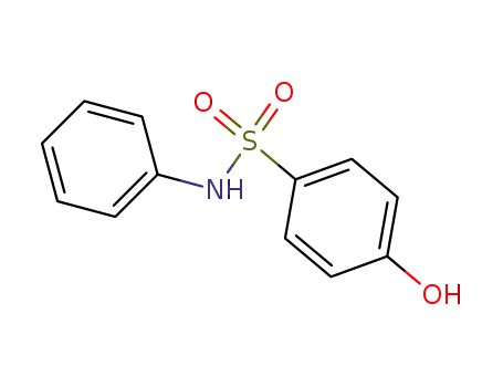 Molecular Structure of 161356-05-4 (4-HYDROXY-N-PHENYLBENZENE SULPHONAMIDE)