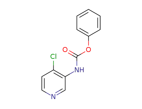 (4-chloro-pyridin-3-yl)carbamic acid phenyl ester