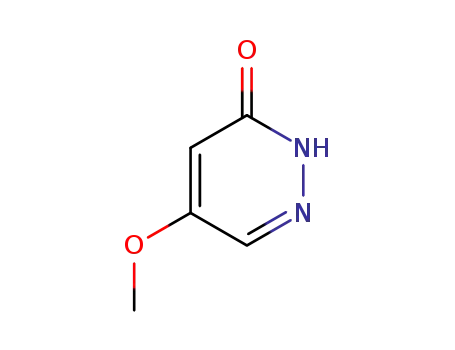 Molecular Structure of 123696-01-5 (5-METHOXYPYRIDAZIN-3(2H)-ONE)
