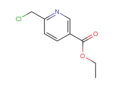 Molecular Structure of 10177-23-8 (ETHYL 6-(CHLOROMETHYL)NICOTINATE)