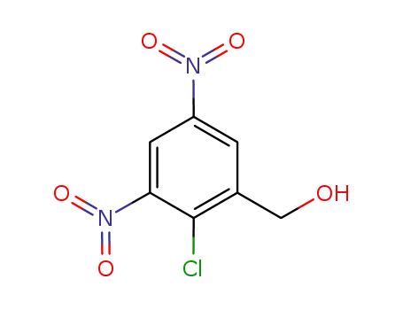 Molecular Structure of 1101131-25-2 ((2-chloro-3,5-dinitrophenyl)methanol)