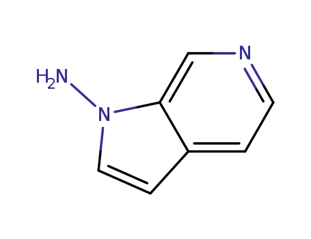 Molecular Structure of 1068975-46-1 (1H-Pyrrolo[2,3-c]pyridin-1-amine)