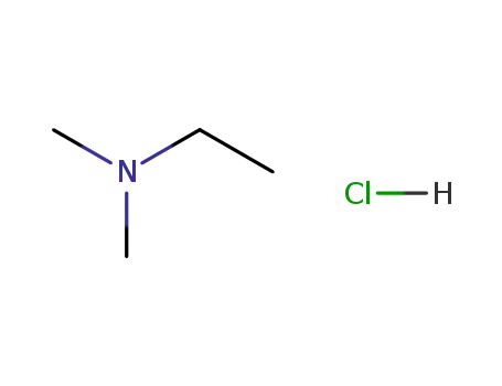 Molecular Structure of 58114-25-3 (N,N-dimethylethanaminium chloride)