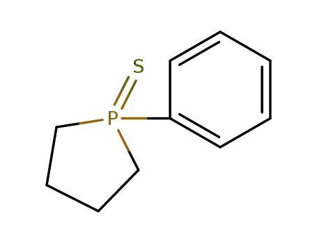 Molecular Structure of 4963-90-0 (1-Phenylphospholane 1-sulfide)