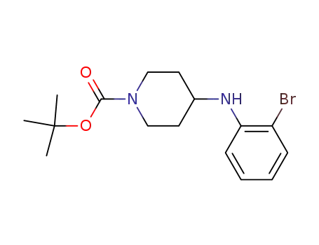 tert-Butyl 4-((2-bromophenyl)amino)piperidine-1-carboxylate