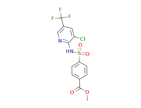 methyl 4-(N-(3-chloro-5-(trifluoromethyl)pyridin-2-yl)sulfamoyl)benzoate