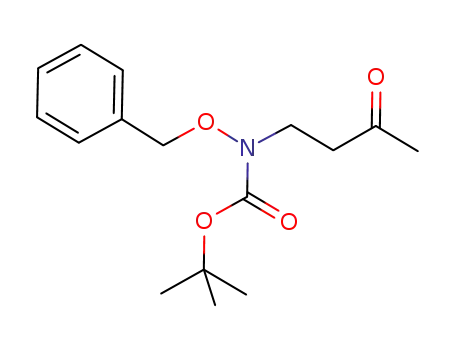 tert-butyl benzyloxy(3-oxobutyl)carbamate