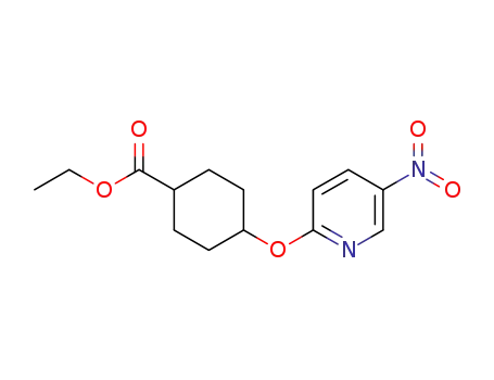 ethyl 4-[(5-nitropyridin-2-yl)oxy]cyclohexanecarboxylate