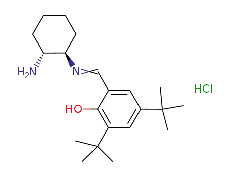 Phenol,
2-[[[(1R,2R)-2-aminocyclohexyl]imino]methyl]-4,6-bis(1,1-dimethylethyl)-
, monohydrochloride