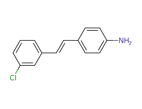 Molecular Structure of 93535-04-7 (4AMINO3CHLOROSTILBENE)