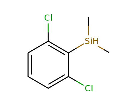 Molecular Structure of 1034709-97-1 ((2,6-dichlorophenyl)dimethylsilane)