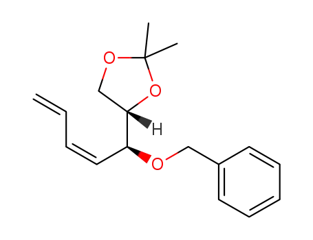 (S)-4-((S,Z)-1-(benzyloxy)penta-2,4-dienyl)-2,2-dimethyl-1,3-dioxolane