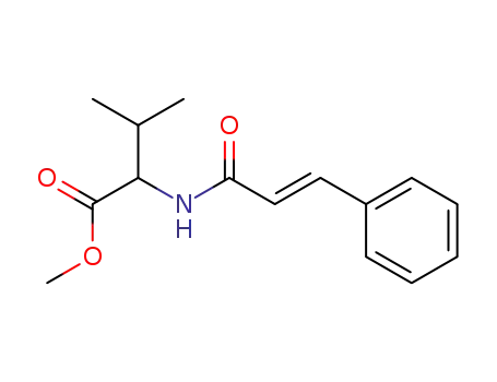 Molecular Structure of 127750-57-6 (methyl N-[(2E)-3-phenylprop-2-enoyl]-L-valinate)
