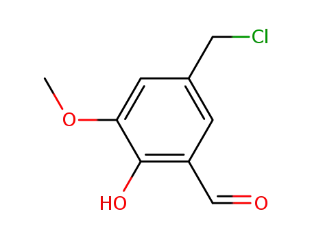 5-(chloromethyl)-2-hydroxy-3-methoxybenzaldehyde