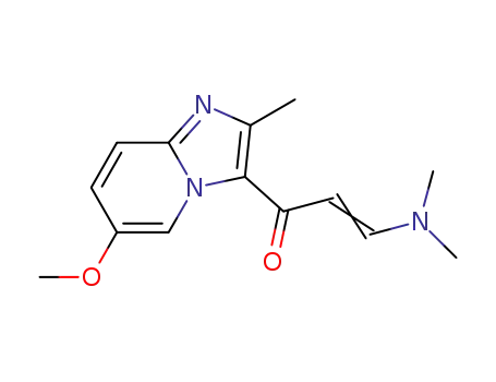 3-(3-dimethylaminoprop-2-en-1-oyl)-2-methyl-6-methoxyimidazo[1,2-a]pyridine