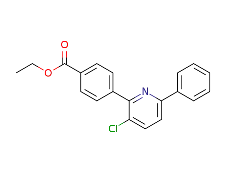 ethyl 4-(3-chloro-6-phenyl-2-pyridyl)benzoate
