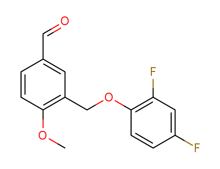 3-(2,4-DIFLUORO-PHENOXYMETHYL)-4-METHOXY-BENZALDEHYDE