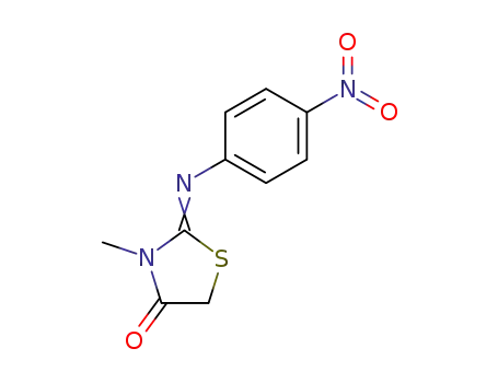 4-Thiazolidinone, 3-methyl-2-[(4-nitrophenyl)imino]-