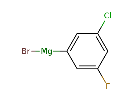 3-Chloro-5-fluorophenylmagnesium bromide solution
