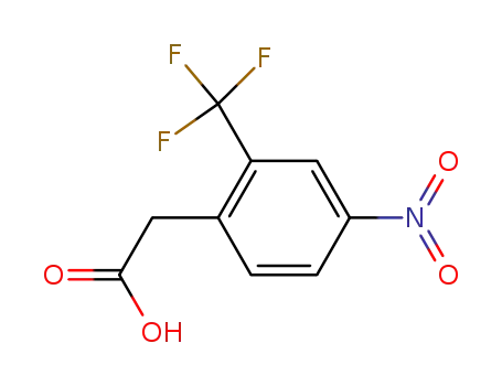 Benzeneacetic acid, 4-nitro-2-(trifluoromethyl)-