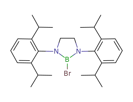 2-bromo-1,3-bis[2,6-di-(propan-2-yl)phenyl]-1,3,2-diazaborolidine