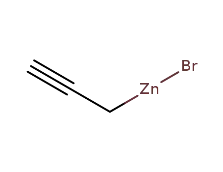 Molecular Structure of 40963-57-3 (Zinc, bromo-2-propynyl-)