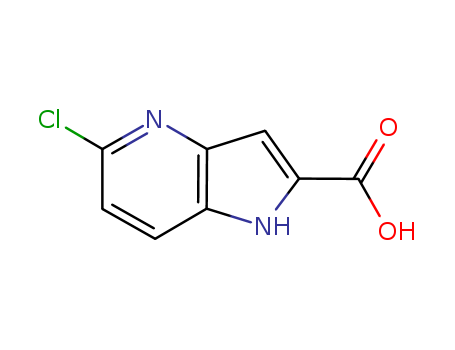 1H-Pyrrolo[3,2-b]pyridine-2-carboxylic acid, 5-chloro-