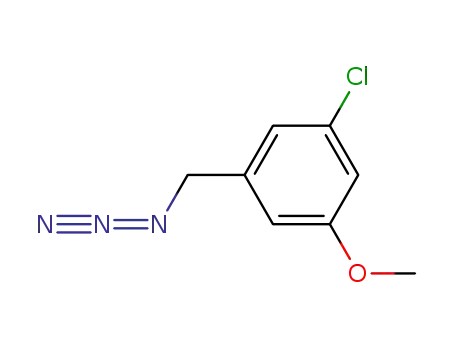 3-chloro-5-methoxybenzylazide