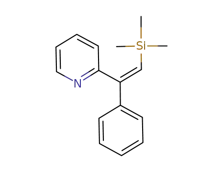 (Z)-2-[1-phenyl-2-(trimethylsilyl)ethenyl]pyridine